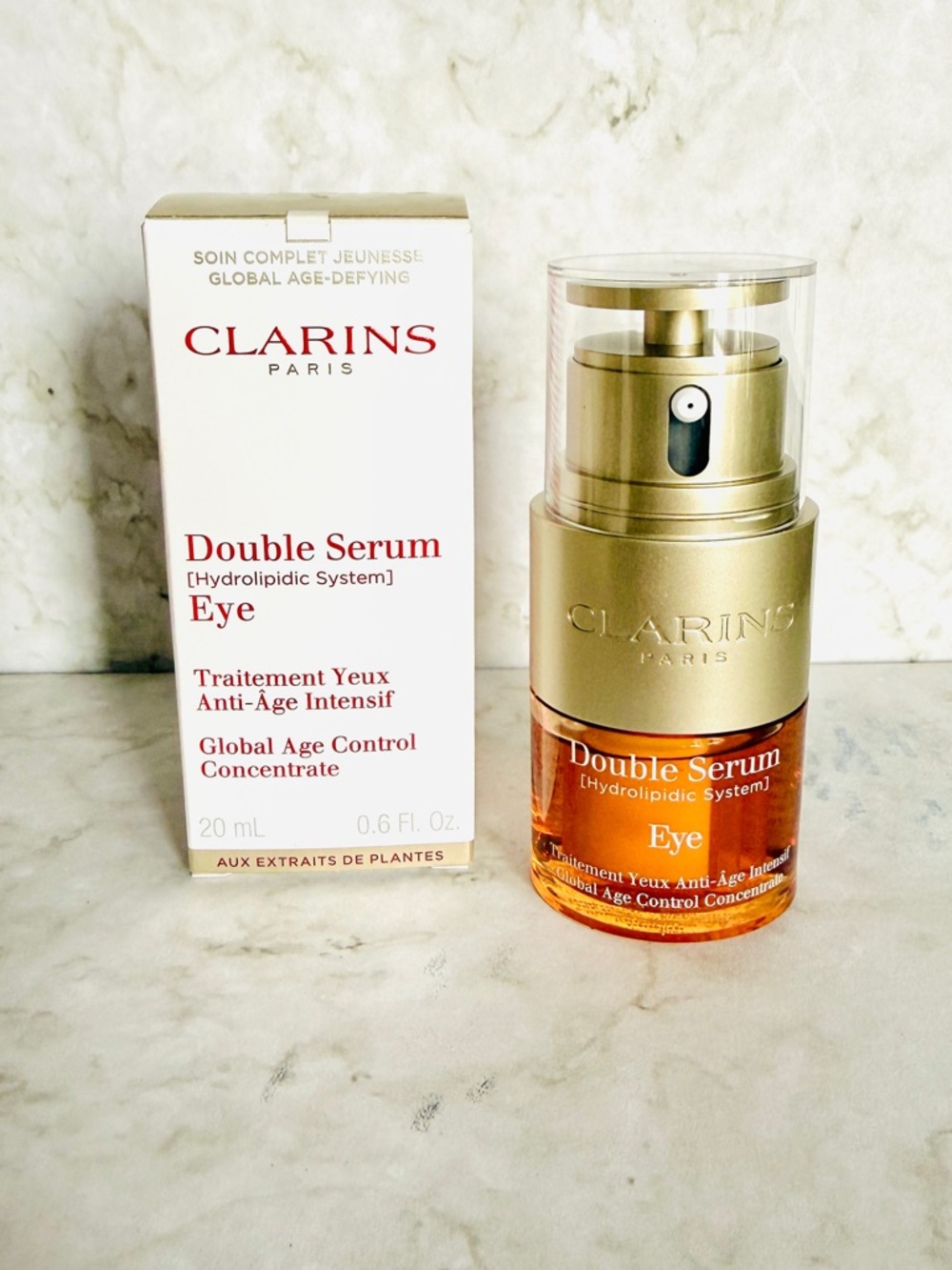 Clarins Double Serum Eye Global Age Control Concentrate 20 mL